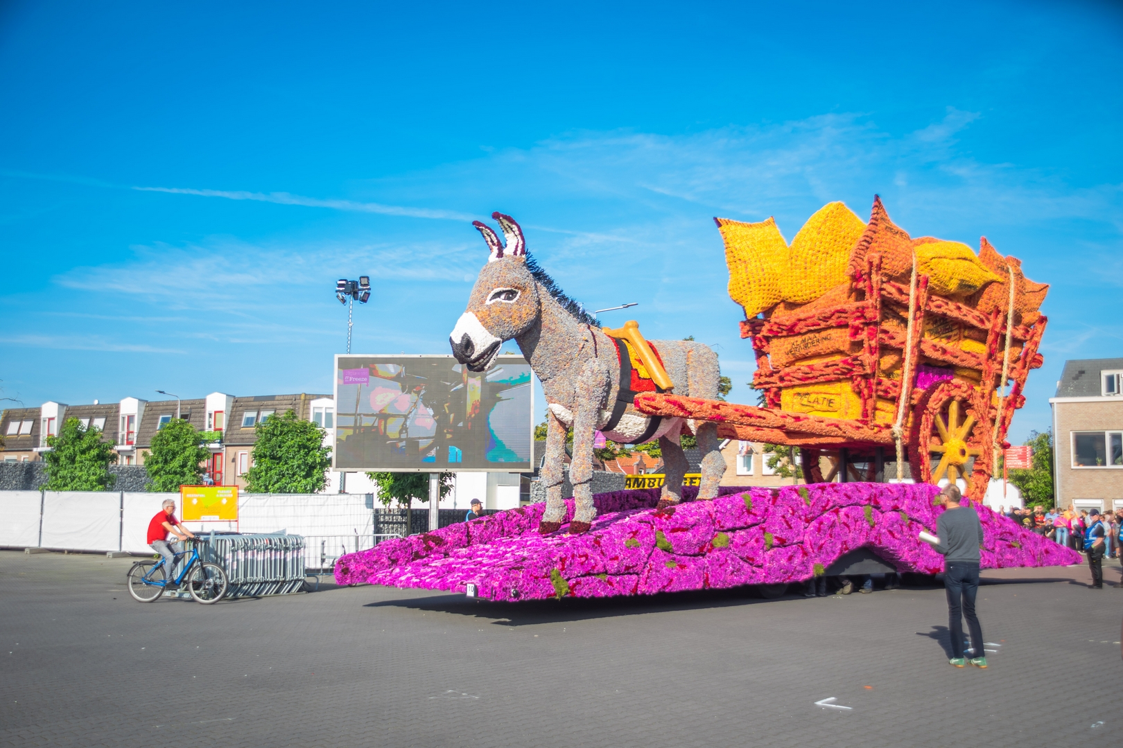 Zware last, Foto Charles van Campenhout