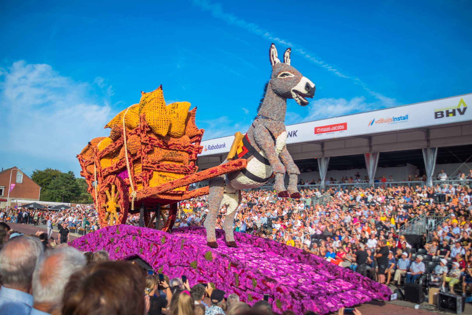 Zware last, Foto Charles van Campenhout