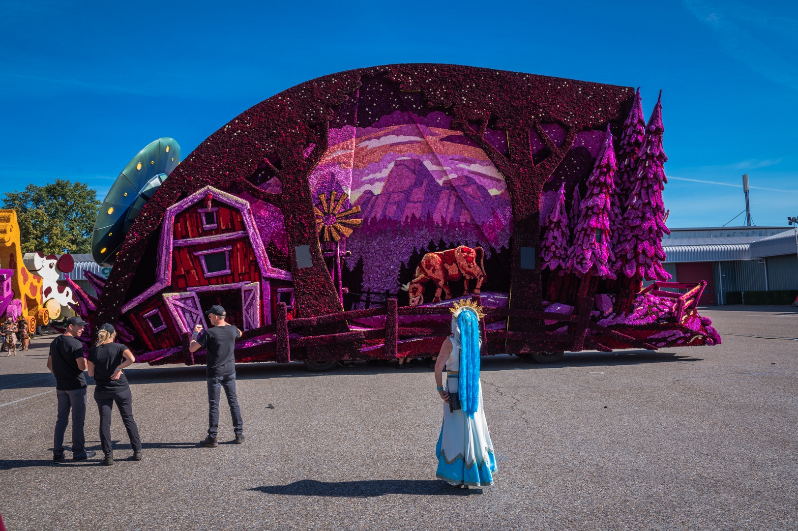 Visitors, Foto Charles van Campenhout