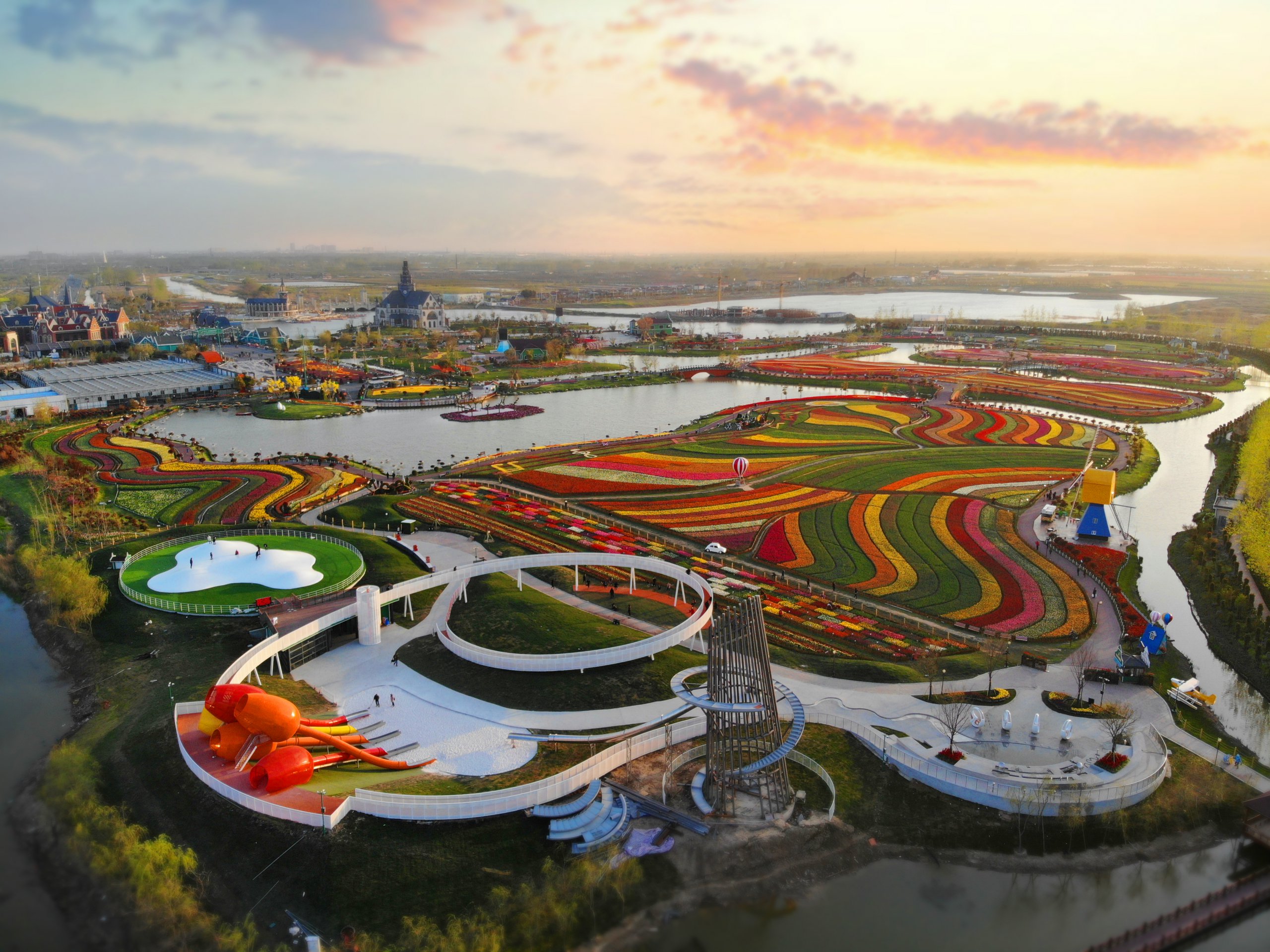 Dafeng Holland Flower Park - Corso Zundert