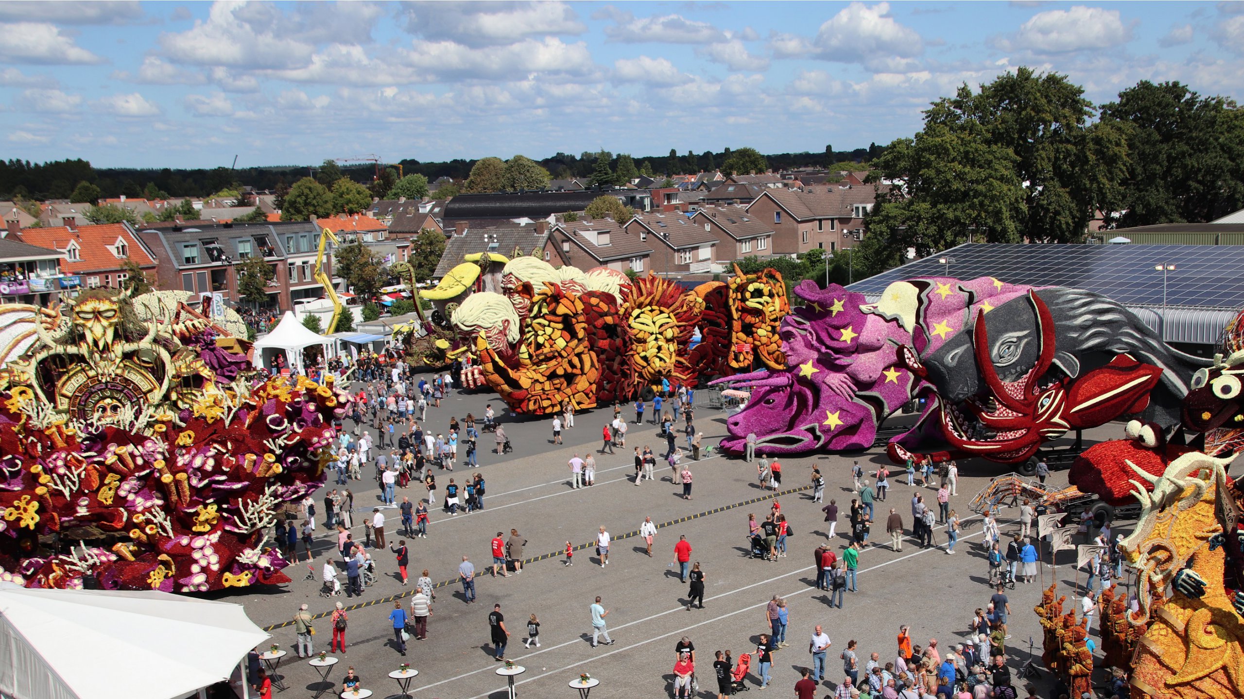 Floats Corso Zundert will be exhibited