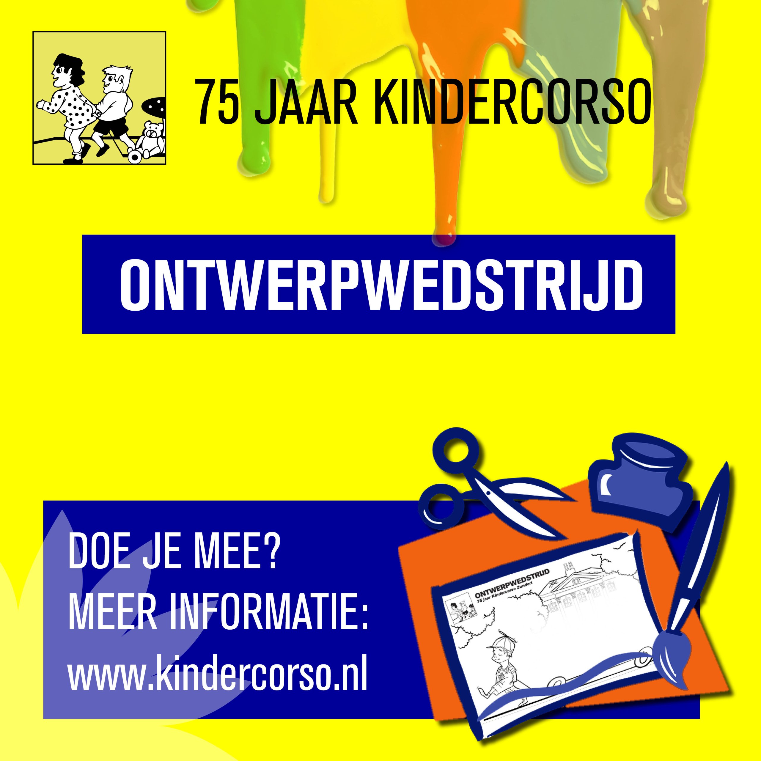 75 jaar Kindercorso & ontwerpwedstrijd